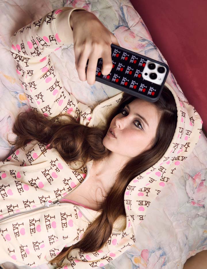 I Heart Me | Black iPhone Case