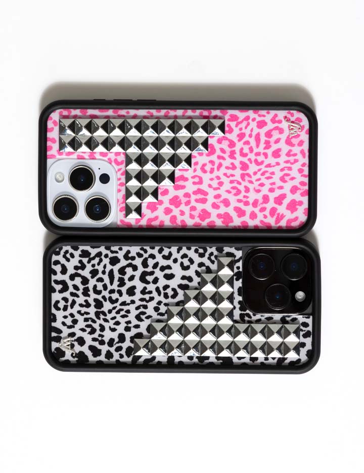 Snow Meow Stud iPhone Case