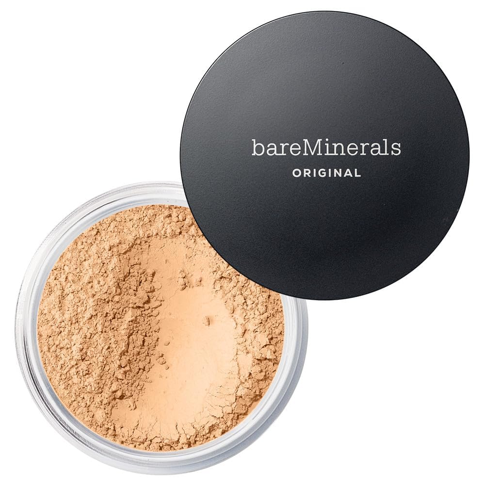bareMinerals Original Loose Powder Foundation SPF 15 - Powder Face Makeup with Added Sun Protection - Sheer to Full Coverage Foundation