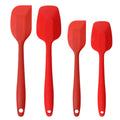 Silicone Spatulas Set, Rubber Spoon Spatula Heat Resistant Spoonula One Piece Design Seamless Spatula Non-Stick Scrapers Baking Mixing Tool