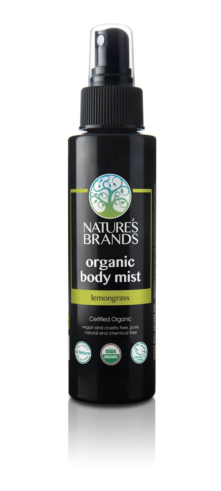 Herbal Choice Mari Organic Body Mist, Rose & Ylang Ylang; 8floz BPA-Free Plastic