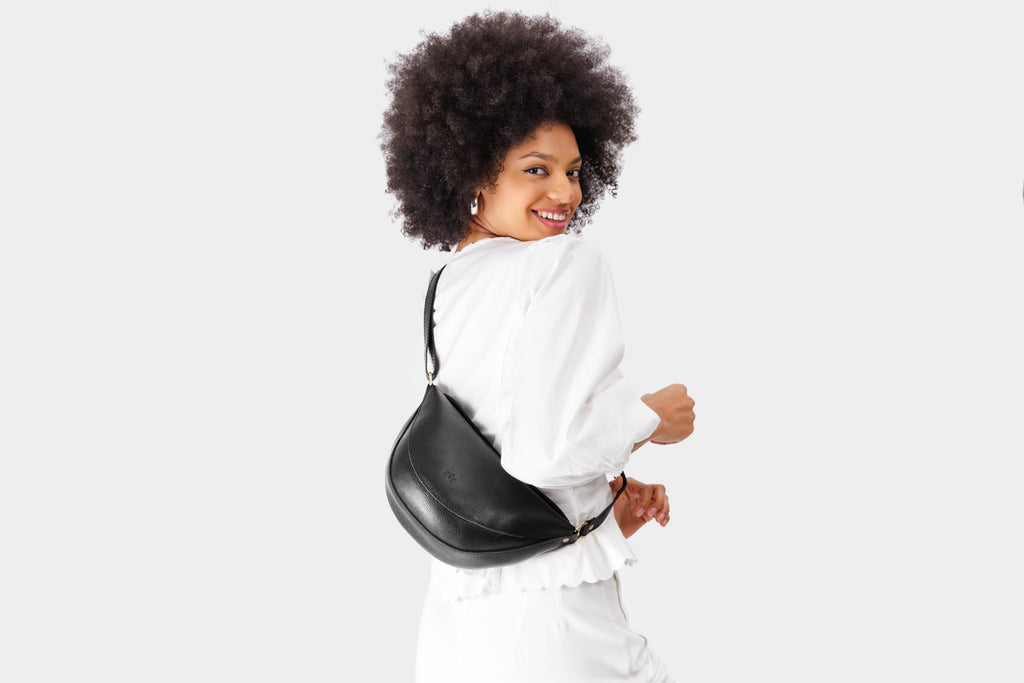 Portland Leather Goods Koala Sling Bag – Leather Sling with Adjustable Strap – Handmade from the Finest Full-Grain Hides
