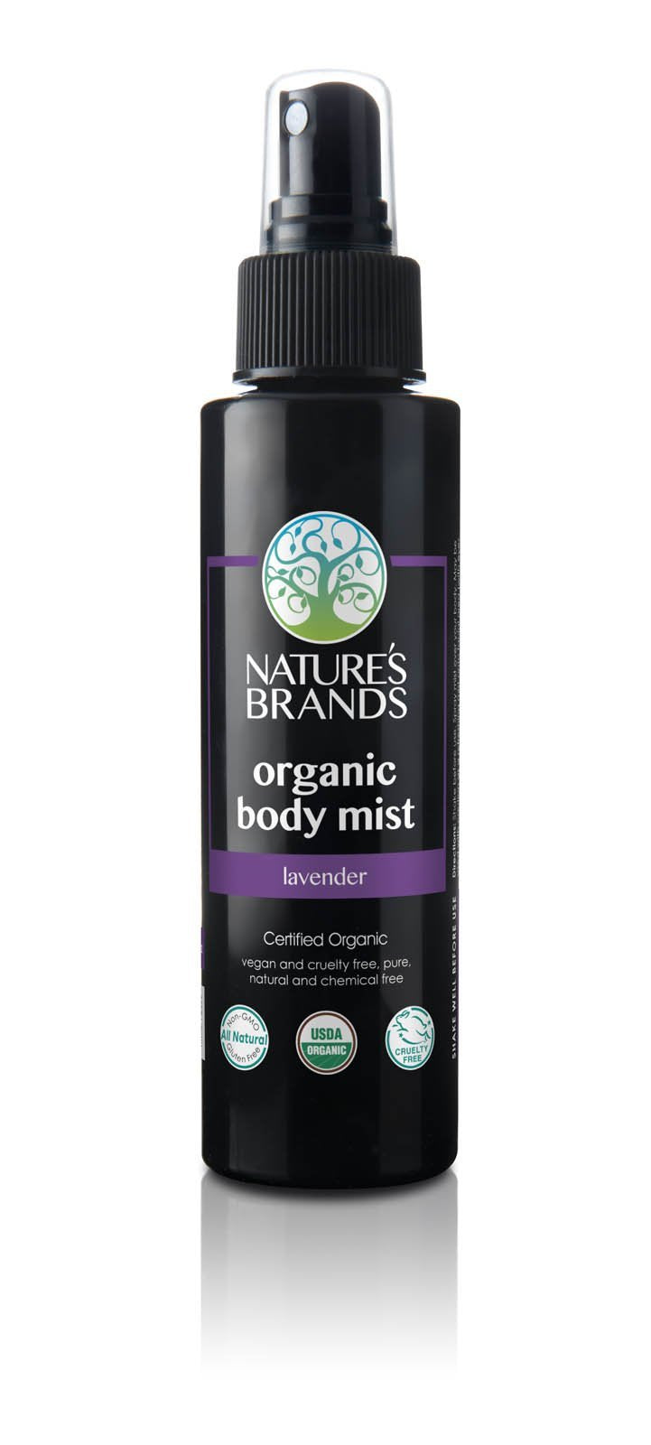 Herbal Choice Mari Organic Body Mist, Rose & Ylang Ylang; 8floz BPA-Free Plastic