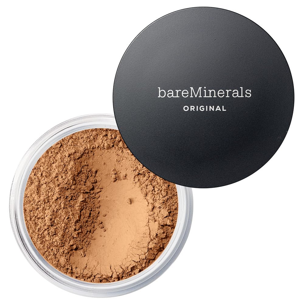 bareMinerals Original Loose Powder Foundation SPF 15 - Powder Face Makeup with Added Sun Protection - Sheer to Full Coverage Foundation