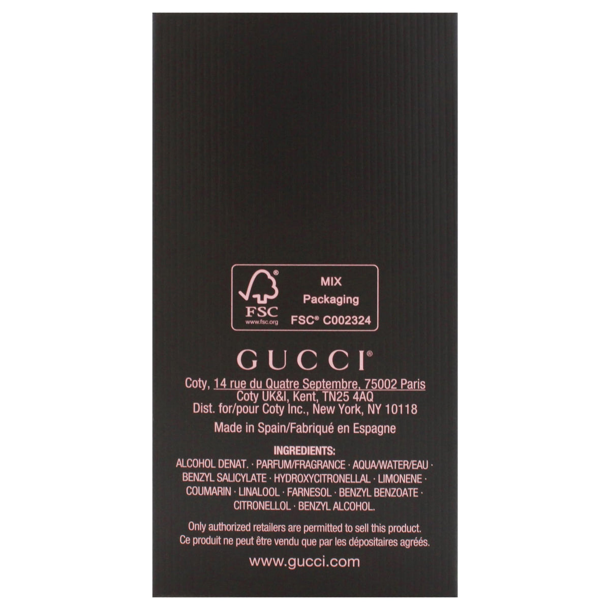 Gucci Flora Gorgeous Gardenia for Women 3.3 oz Eau de Parfum Spray