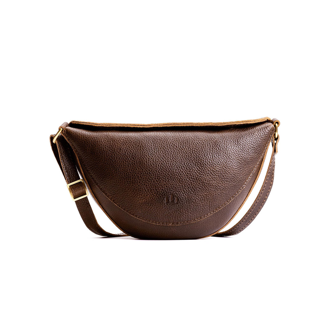 Portland Leather Goods Koala Sling Bag – Leather Sling with Adjustable Strap – Handmade from the Finest Full-Grain Hides