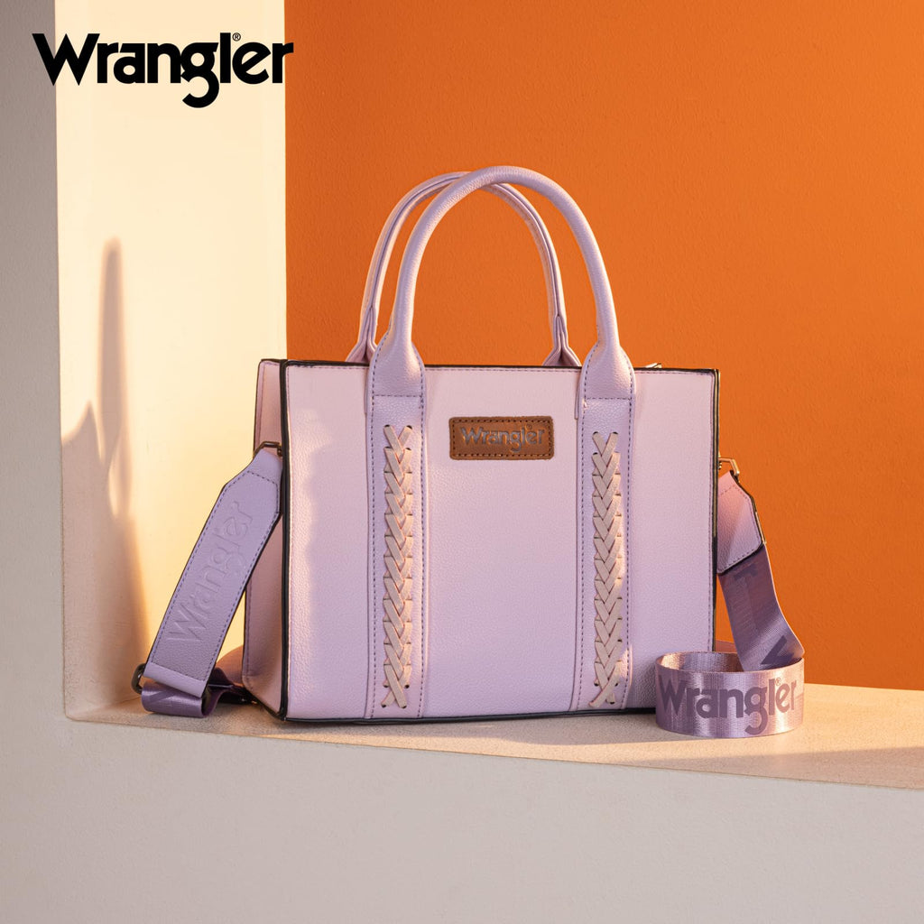 Wrangler Tote Bag for Women Designer Satchel Handbags Top-handle Purses with Strap