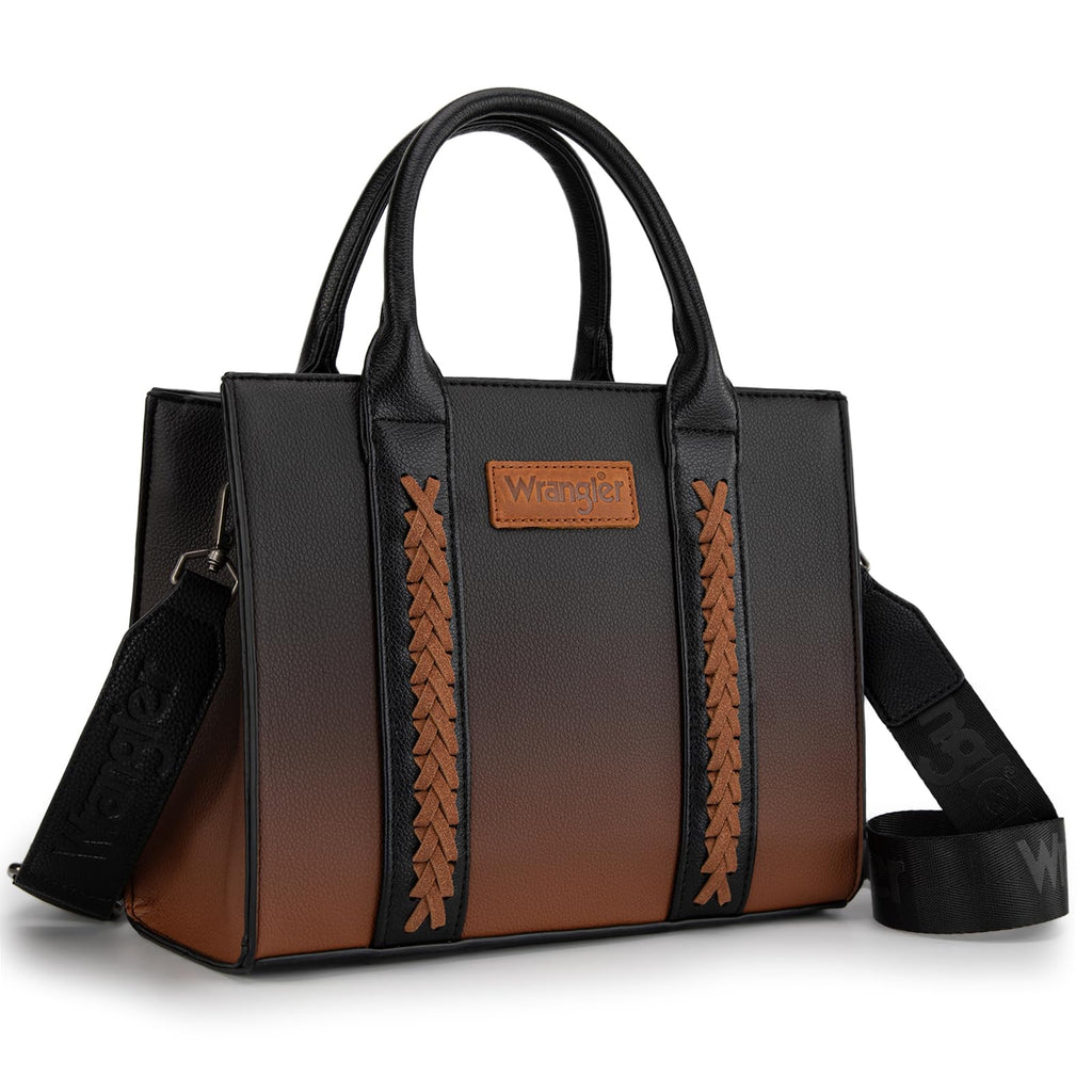 Wrangler Tote Bag for Women Designer Satchel Handbags Top-handle Purses with Strap