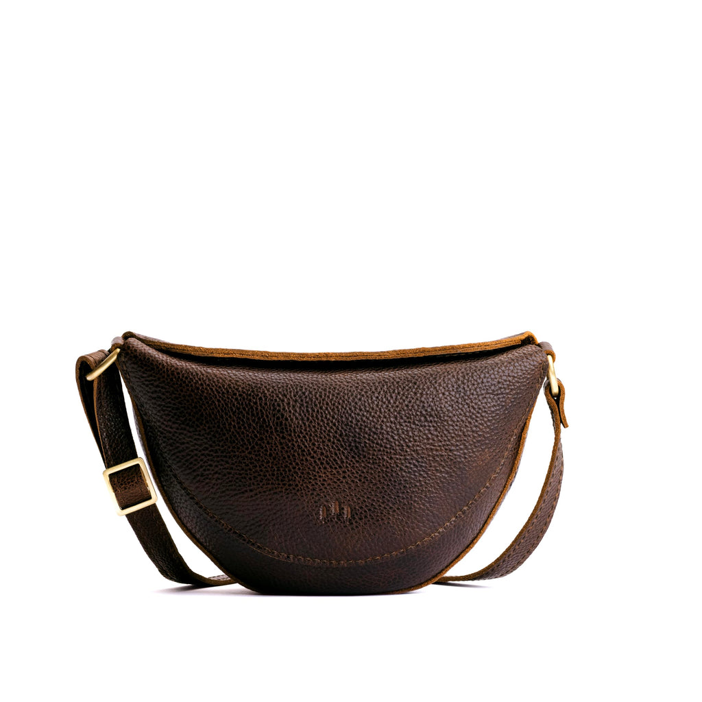 Portland Leather Goods Koala Sling Bag – Leather Sling with Adjustable Strap – Handmade from the Finest Full-Grain Hides