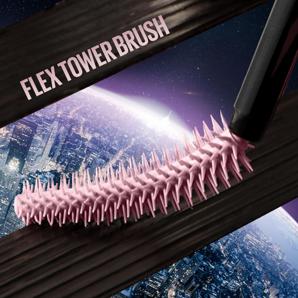 Maybelline Lash Sensational Sky High Washable Mascara Makeup, Volumizing, Lengthening, Defining, Curling, Multiplying, Buildable Formula, Blackest Black, 1 Count