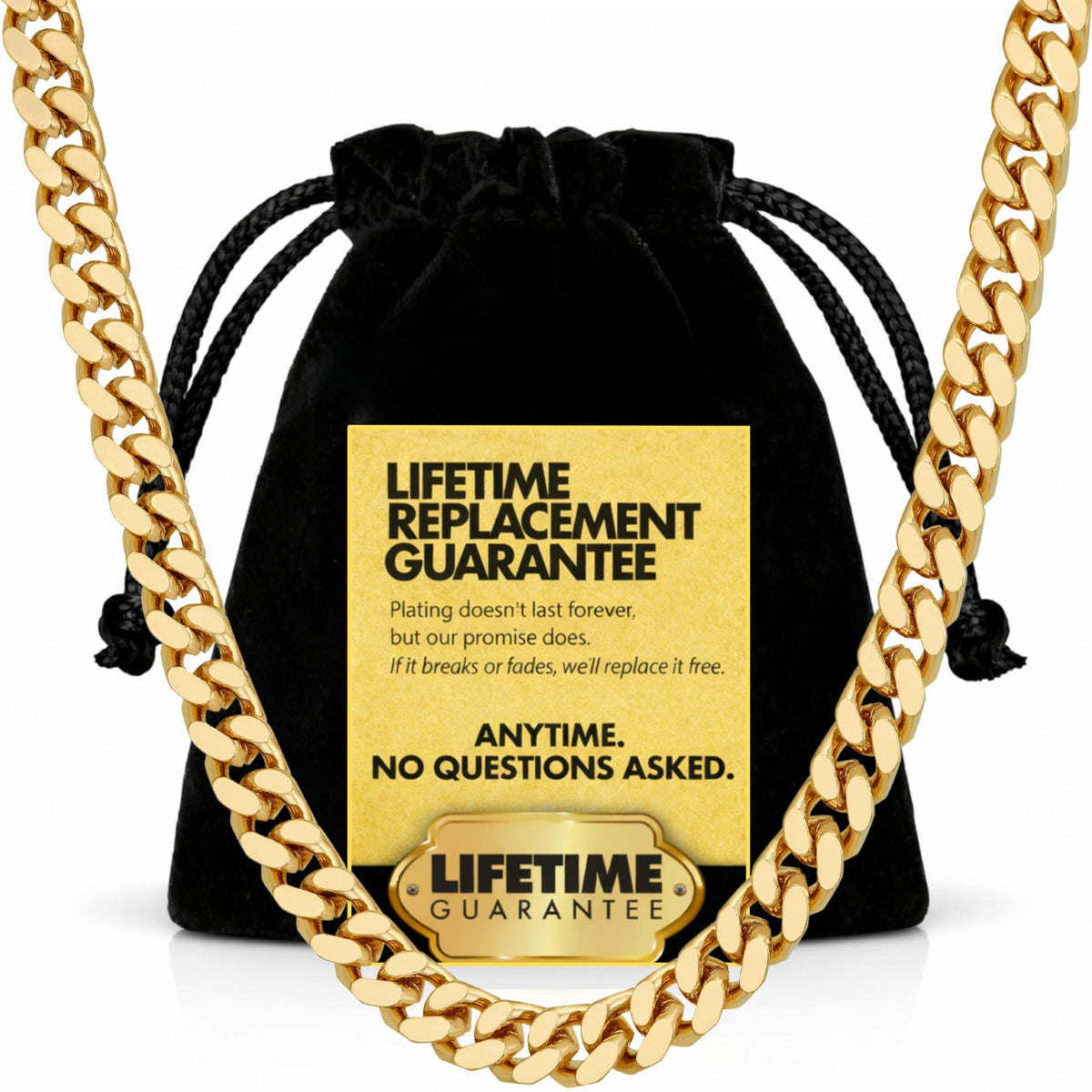 Premium Gold-Plated Stainless Steel Jewelry – Tarnish-Resistant & Waterproof From UNCLE LOL