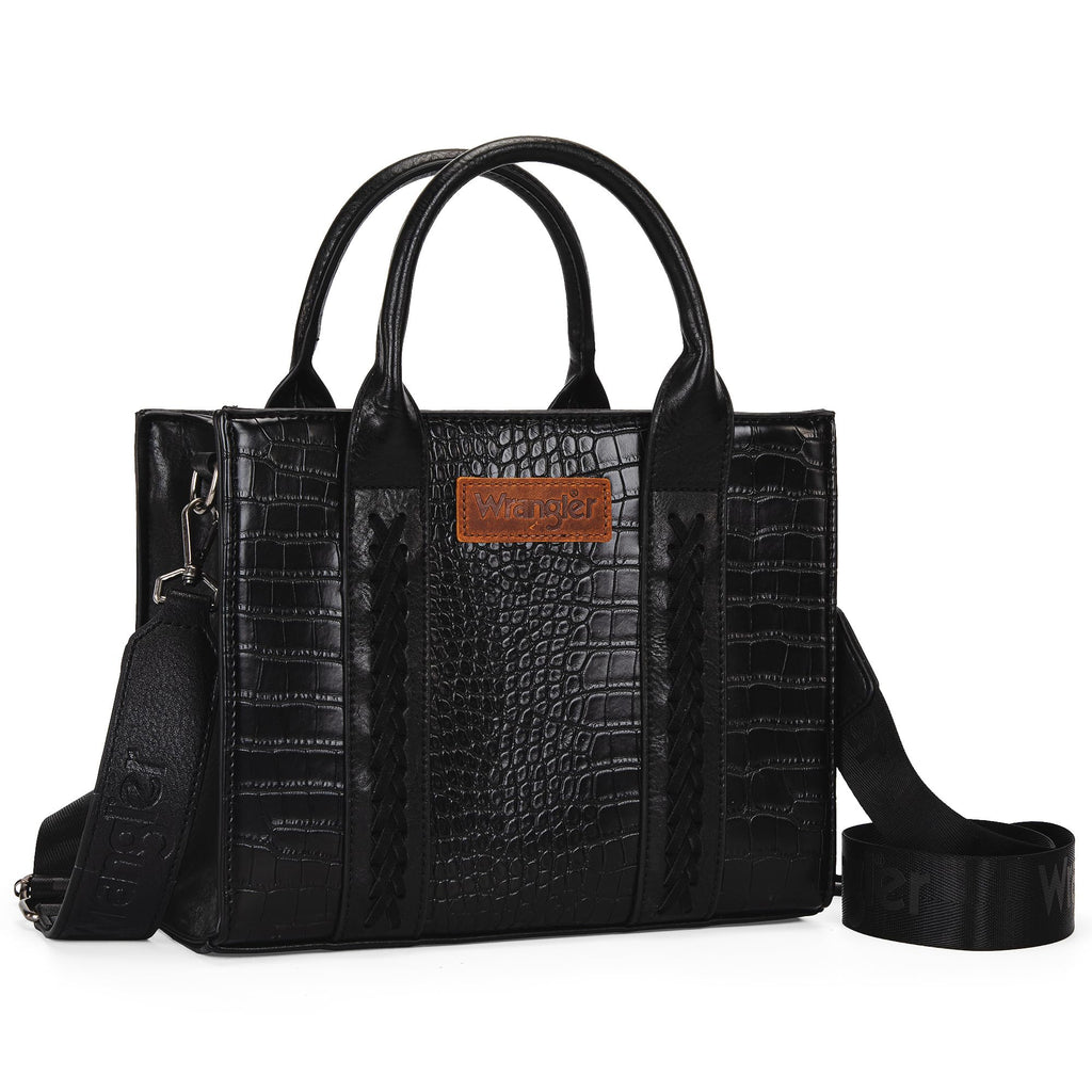 Wrangler Tote Bag for Women Designer Satchel Handbags Top-handle Purses with Strap