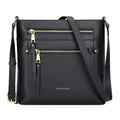 Over Earth Crossbody Bags for Women Leather Purses for Ladies with Multiple Pockets