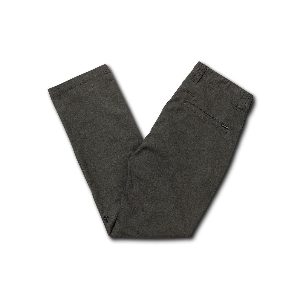 Volcom Men's Frickin Modern Fit Stretch Chino Pant, Black 1, 33W x 30L