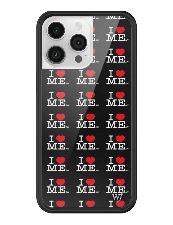 I Heart Me | Black iPhone Case