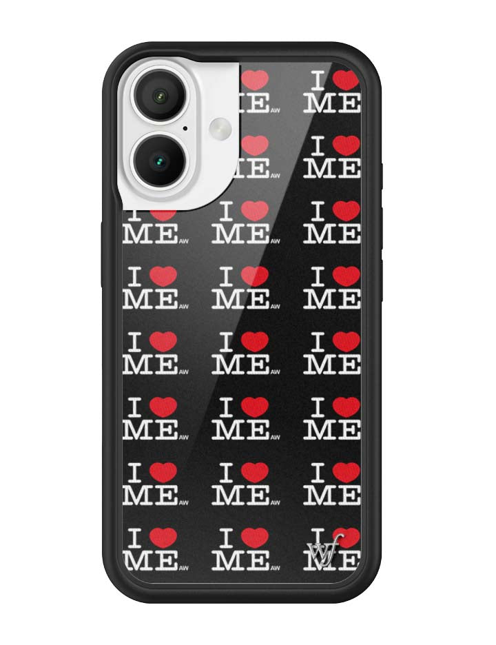I Heart Me | Black iPhone Case