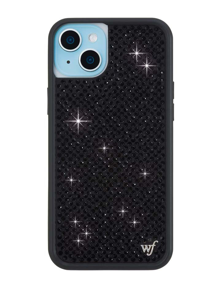 Rhinestone iPhone Case | Black