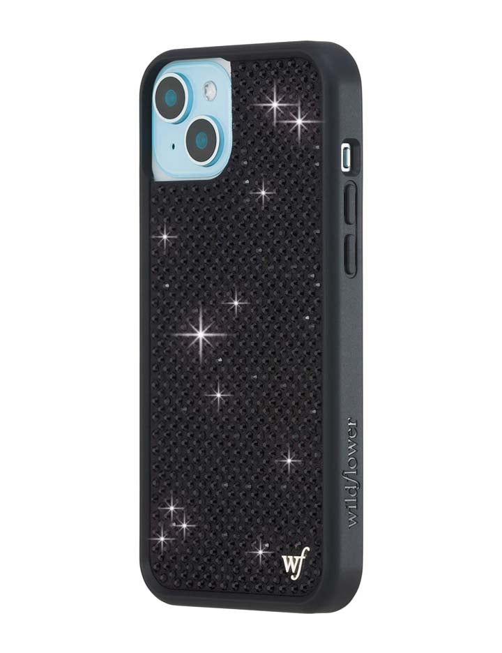 Rhinestone iPhone Case | Black
