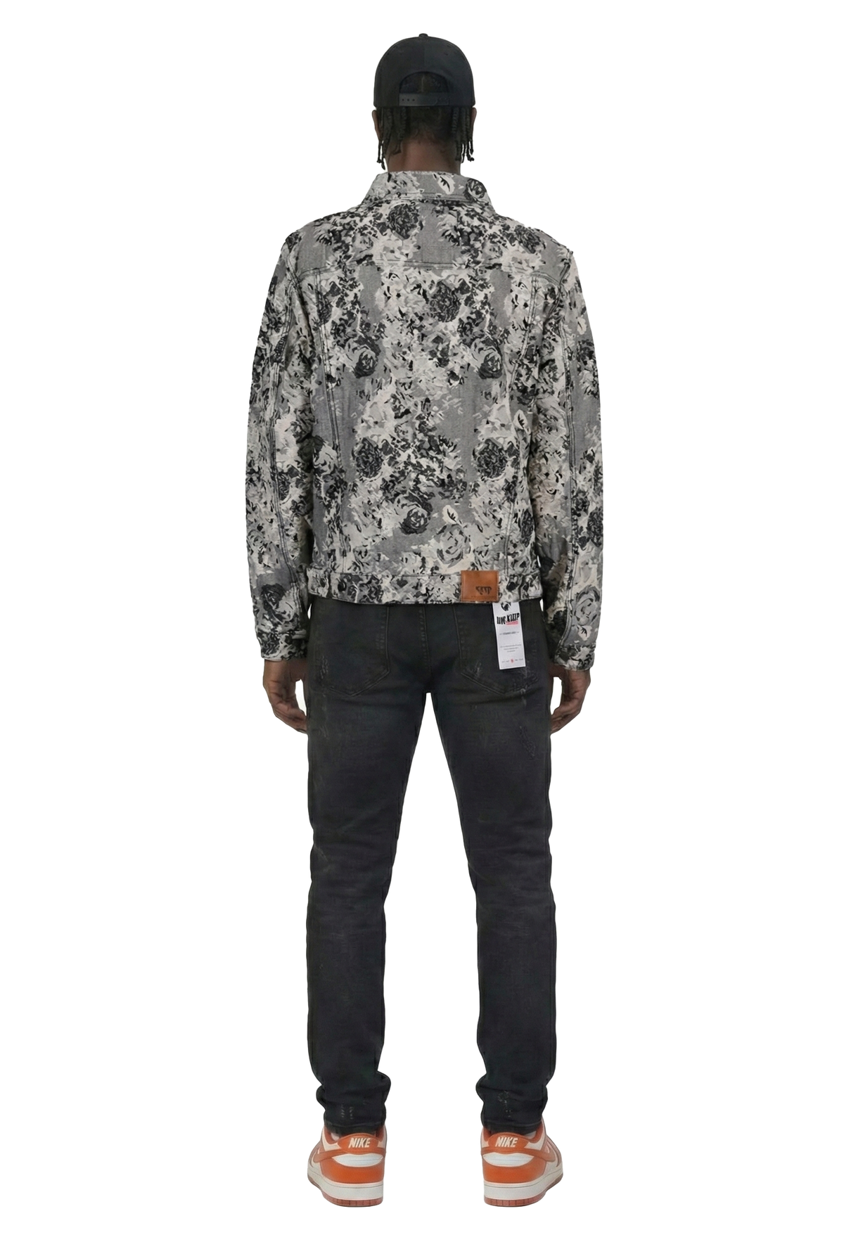 Vista Men's Jacquard Denim Jacket