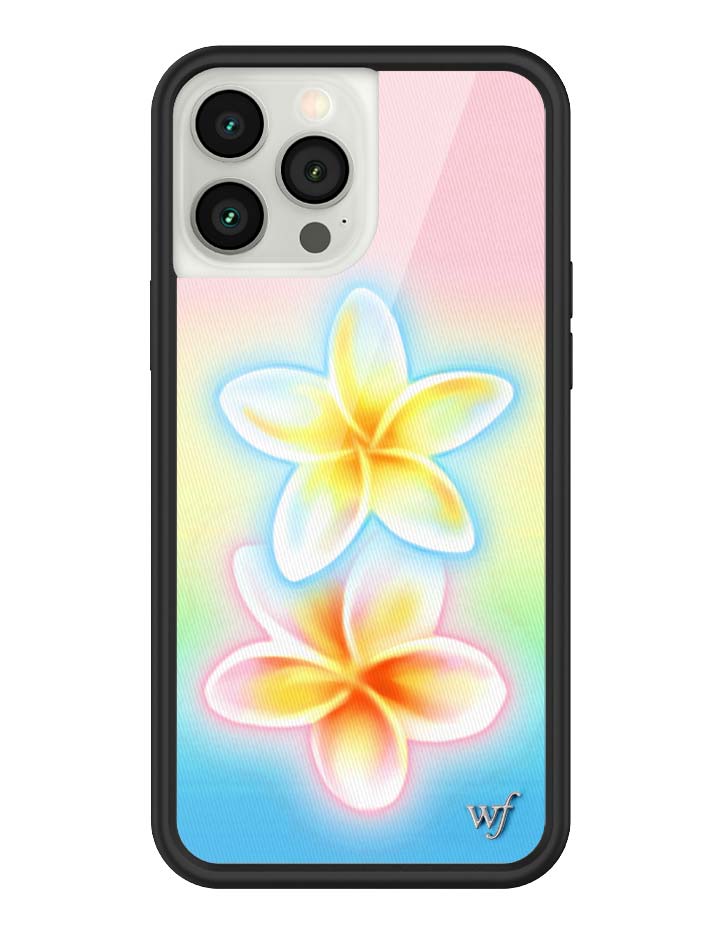 Pastel Plumeria iPhone Case