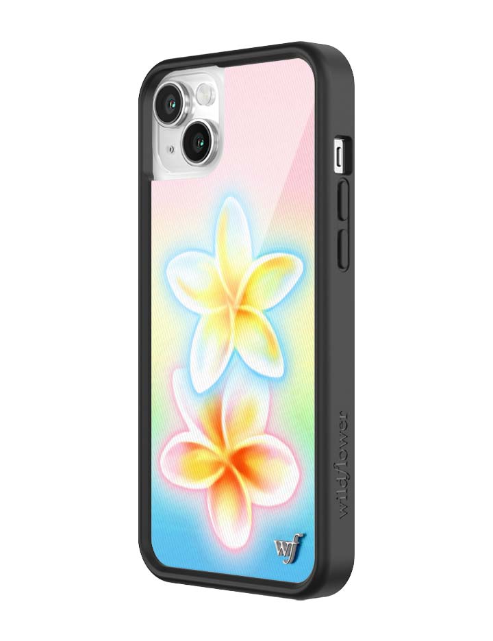 Pastel Plumeria iPhone Case