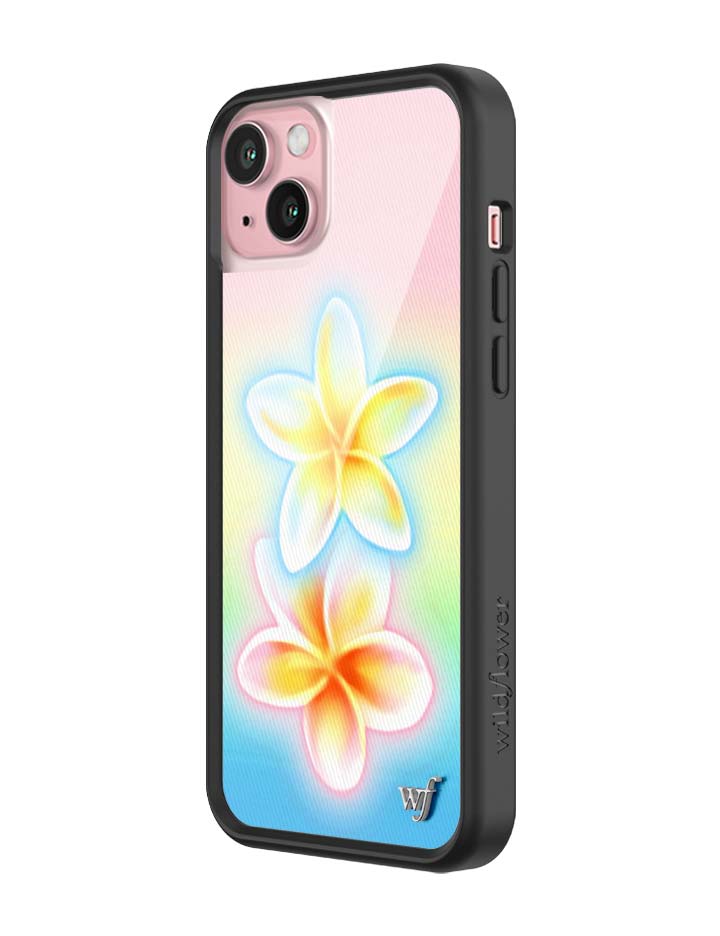Pastel Plumeria iPhone Case