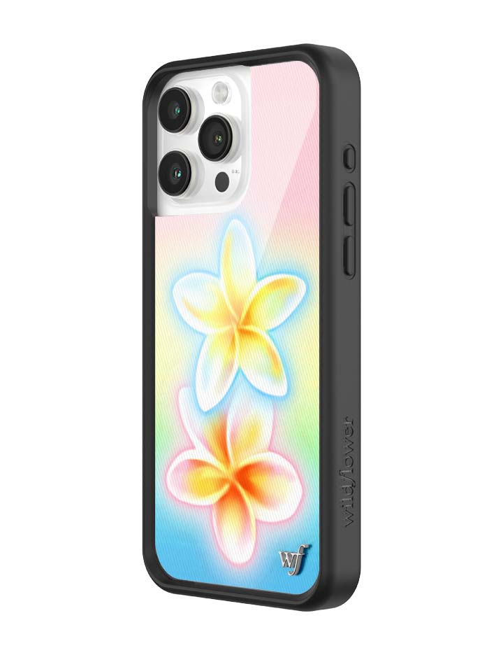 Pastel Plumeria iPhone Case