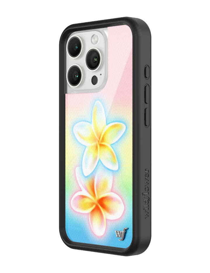 Pastel Plumeria iPhone Case