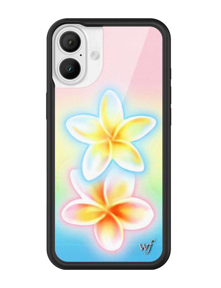 Pastel Plumeria iPhone Case
