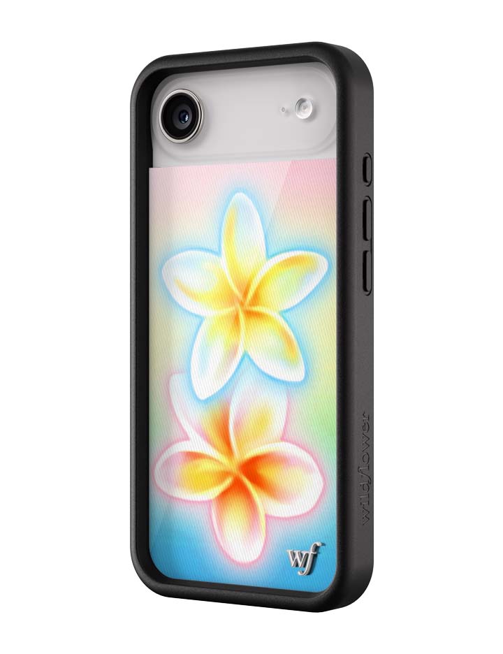 Pastel Plumeria iPhone Case