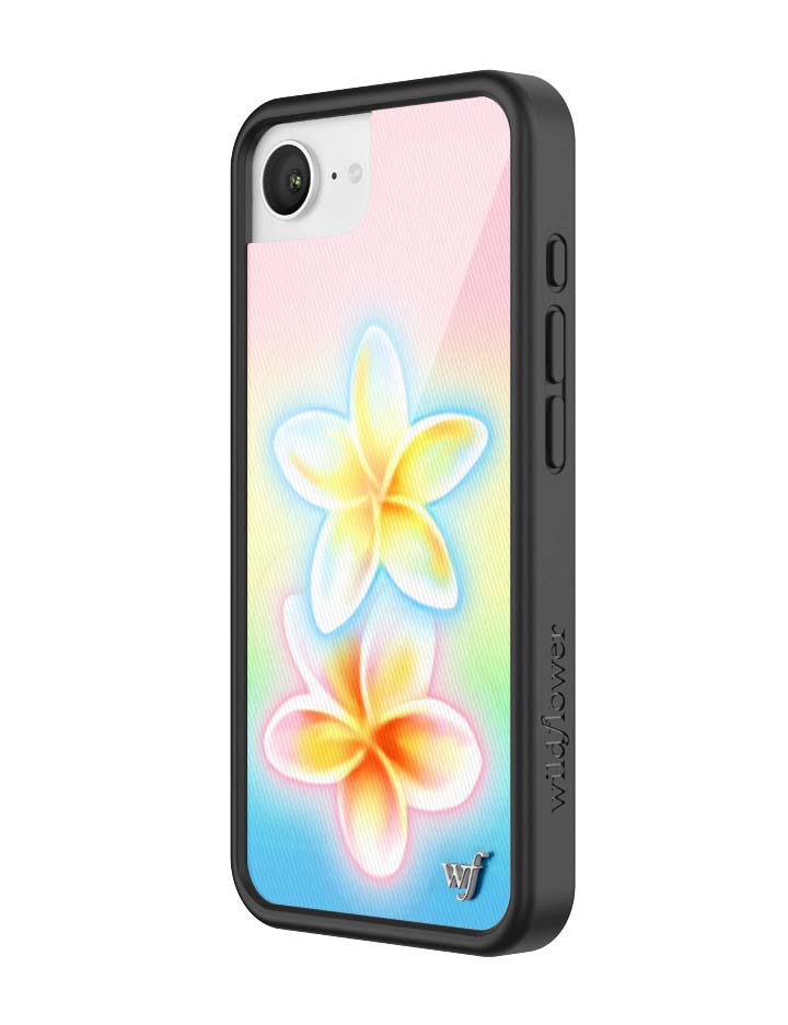Pastel Plumeria iPhone Case
