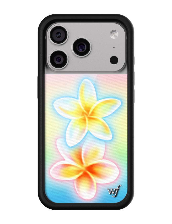 Pastel Plumeria iPhone Case