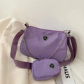 Midnight Lane Nylon Crossbody Bag For Women - Lightweight Everyday Zipper Closure