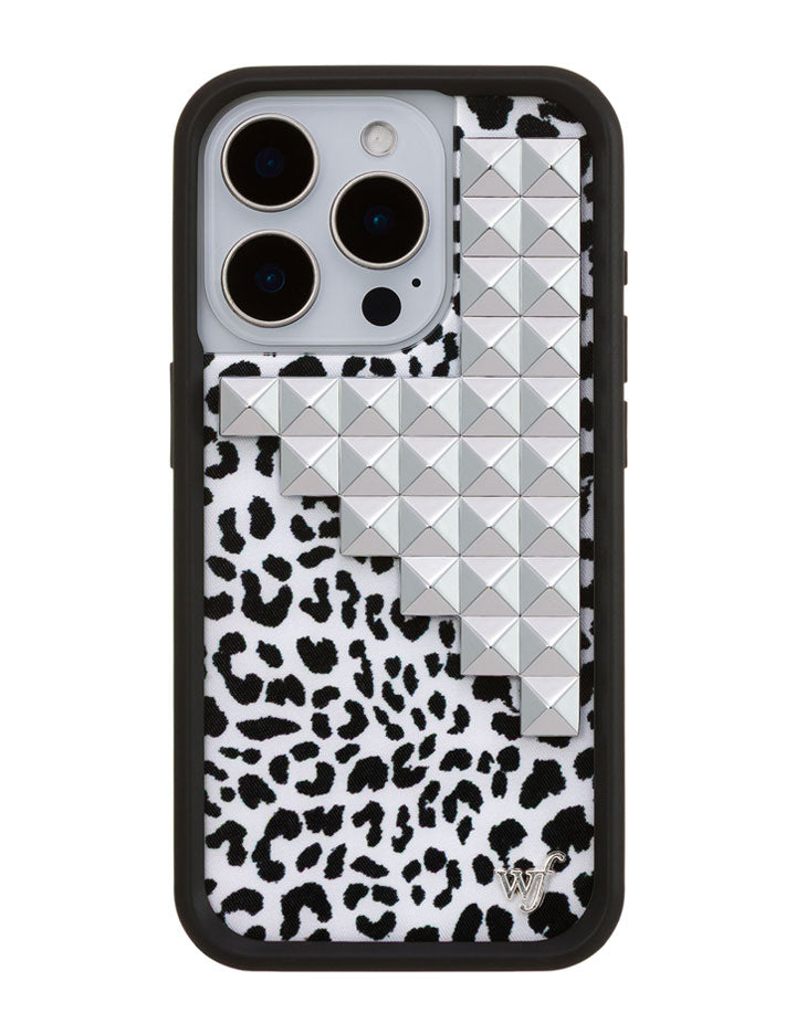 Snow Meow Stud iPhone Case