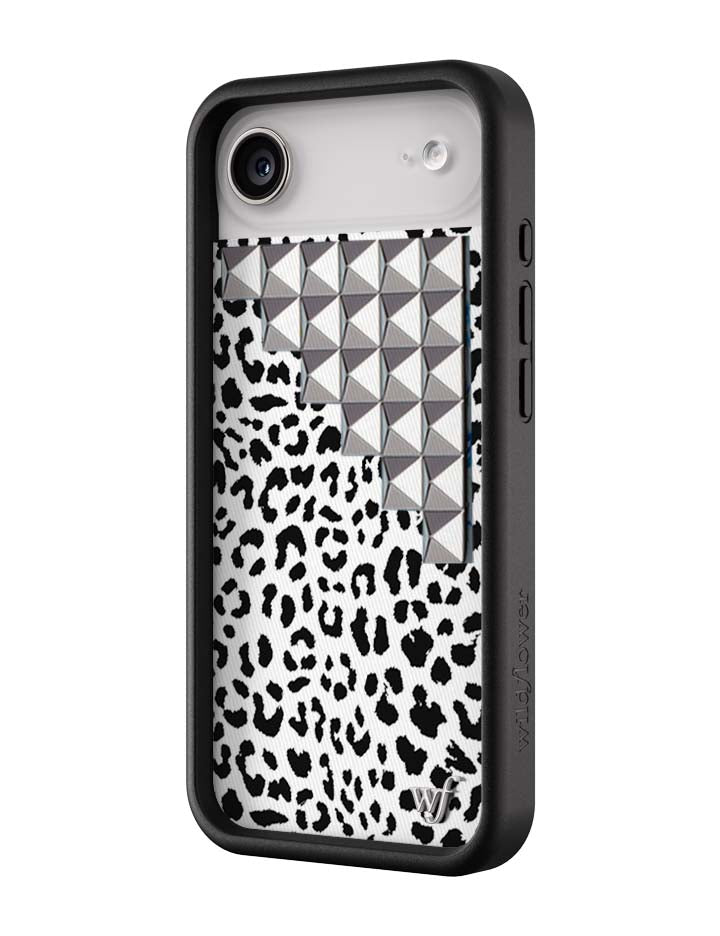 Snow Meow Stud iPhone Case