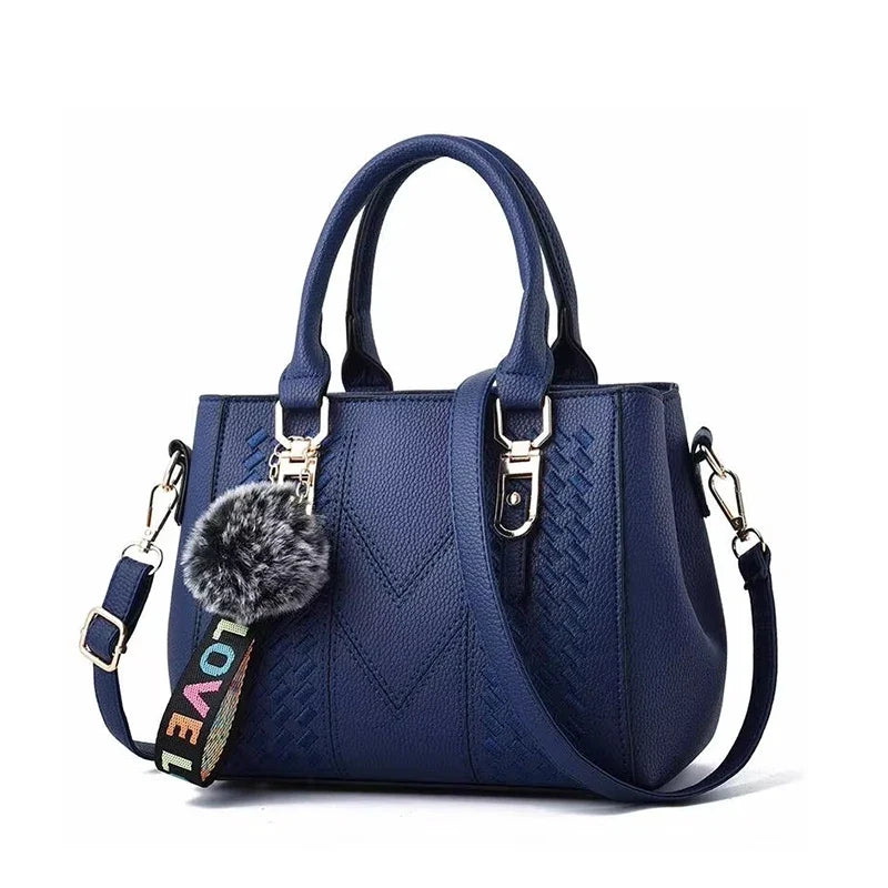 Yogodlns Embroidery Messenger Bag for Women Leather Satchel - Embroidered Design