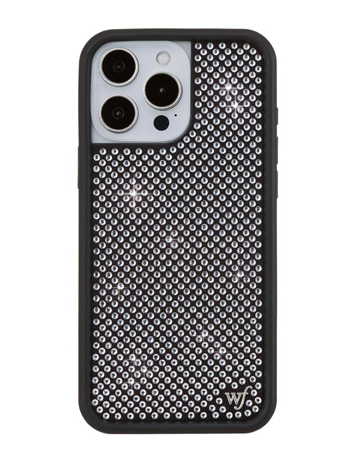 Rhinestone iPhone Case | White