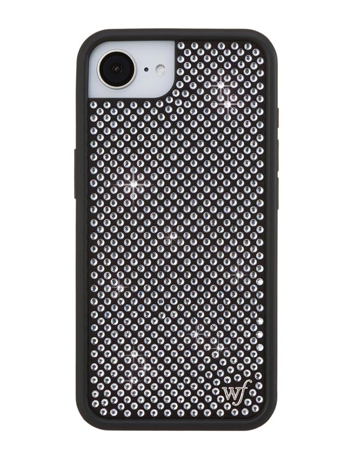 Rhinestone iPhone Case | White