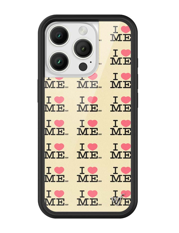I Heart Me | Yellow iPhone Case