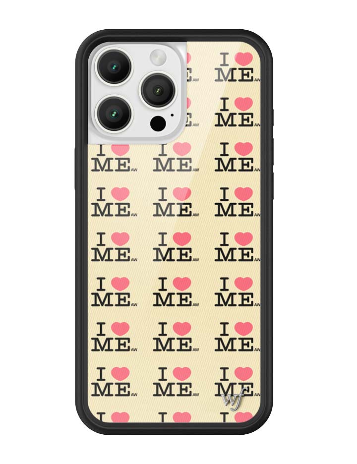 I Heart Me | Yellow iPhone Case