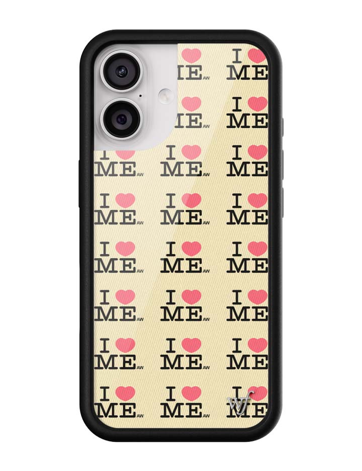 I Heart Me | Yellow iPhone Case
