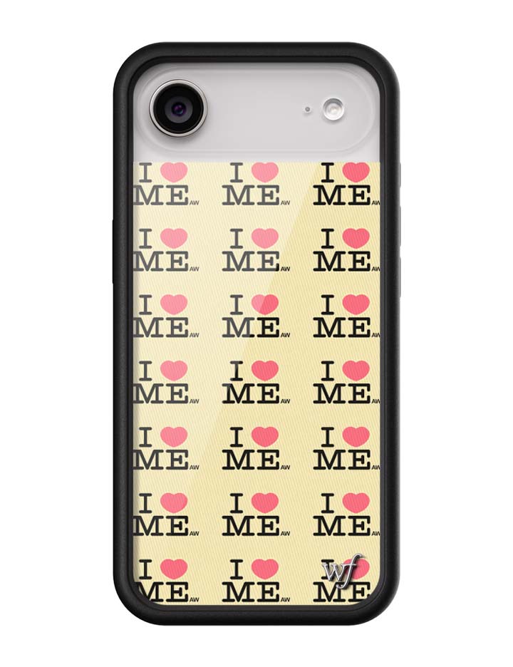 I Heart Me | Yellow iPhone Case