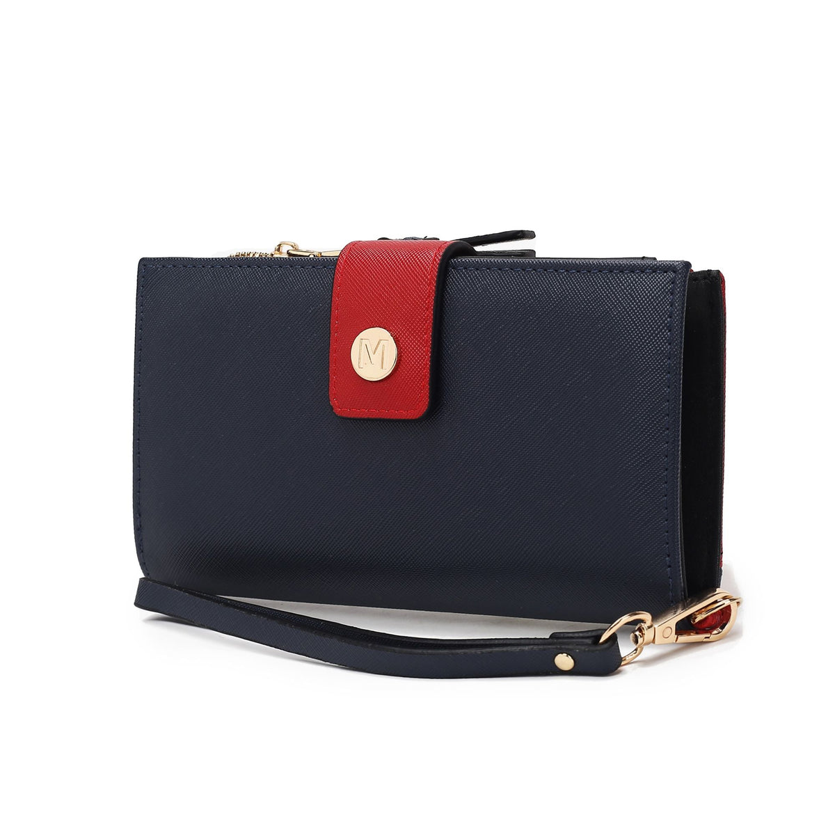 MKF Collection Solene Vegan Leather Women Wristlet Wallet by Mia K