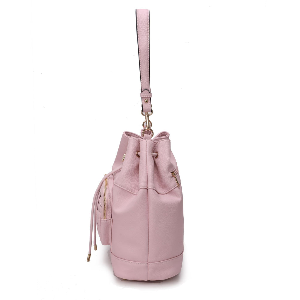 MKF Collection Ryder Vegan Leather Women Shoulder Bag With Wallet by Mia k