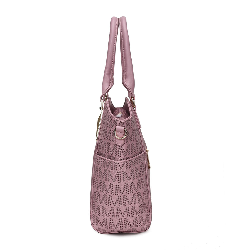 MKF Collection Devorah Signature Printed Vegan Leather Women's Tote Bag by Mia K