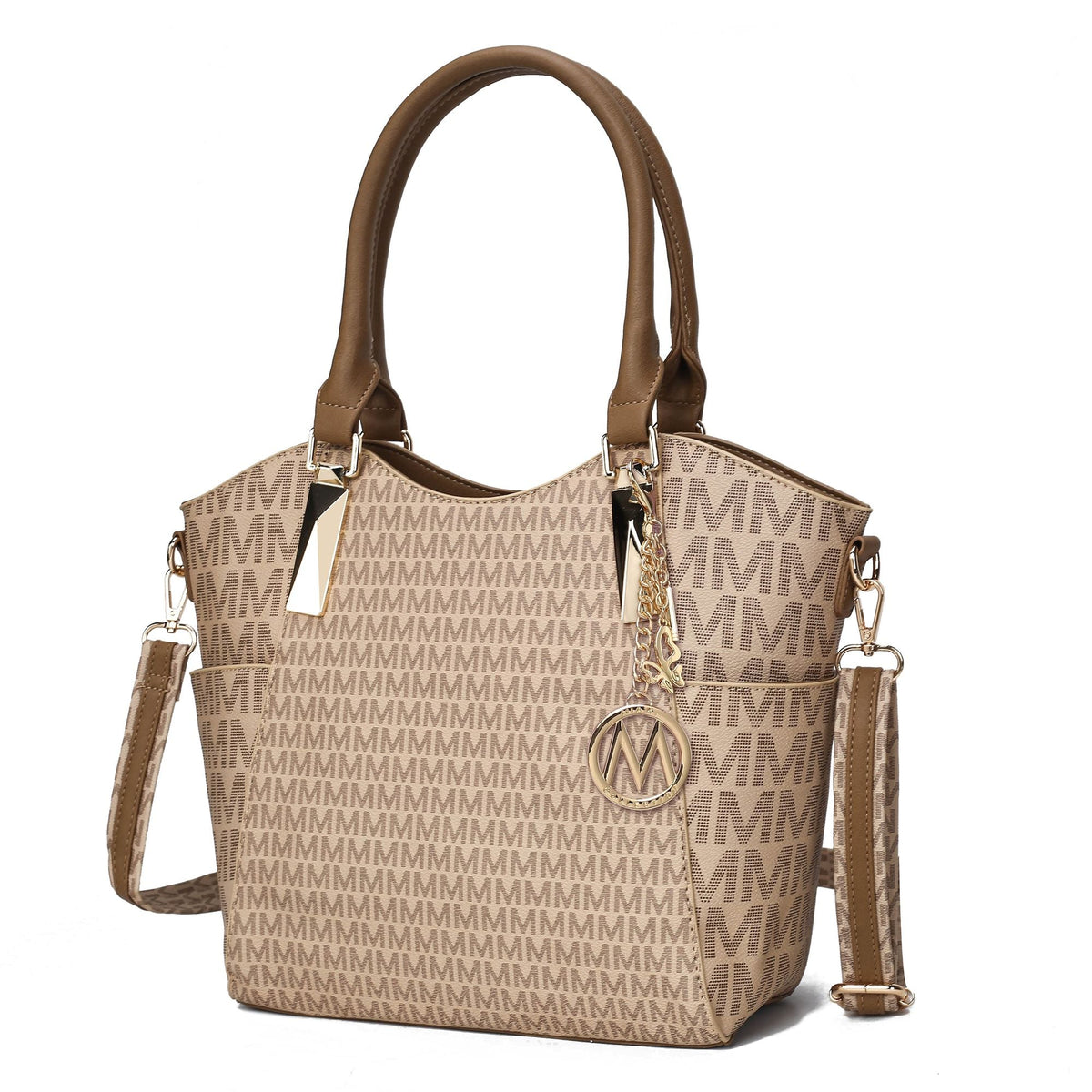 MKF Collection Devorah Signature Printed Vegan Leather Women's Tote Bag by Mia K