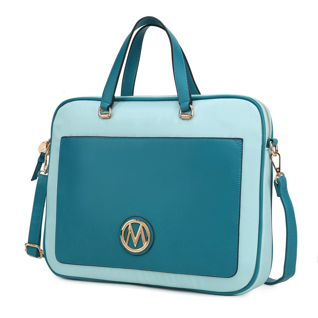 MKF Collection Nina Vegan Leather Women Laptop Case by Mia K