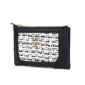 MKF Collection Sonnet Bi-Fold Wallet with Zip Coin Pocket for Women by Mia K