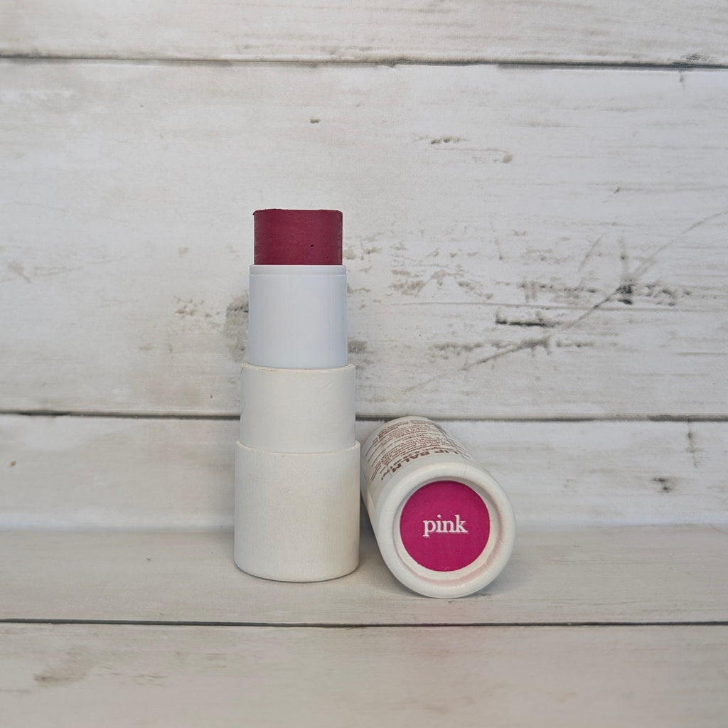 Lip & Cheek Bloom 2 in 1 Natural Lipstick & Blush - Long Lasting Hydrating Multi-Tasking Tinted Balm by BeNat