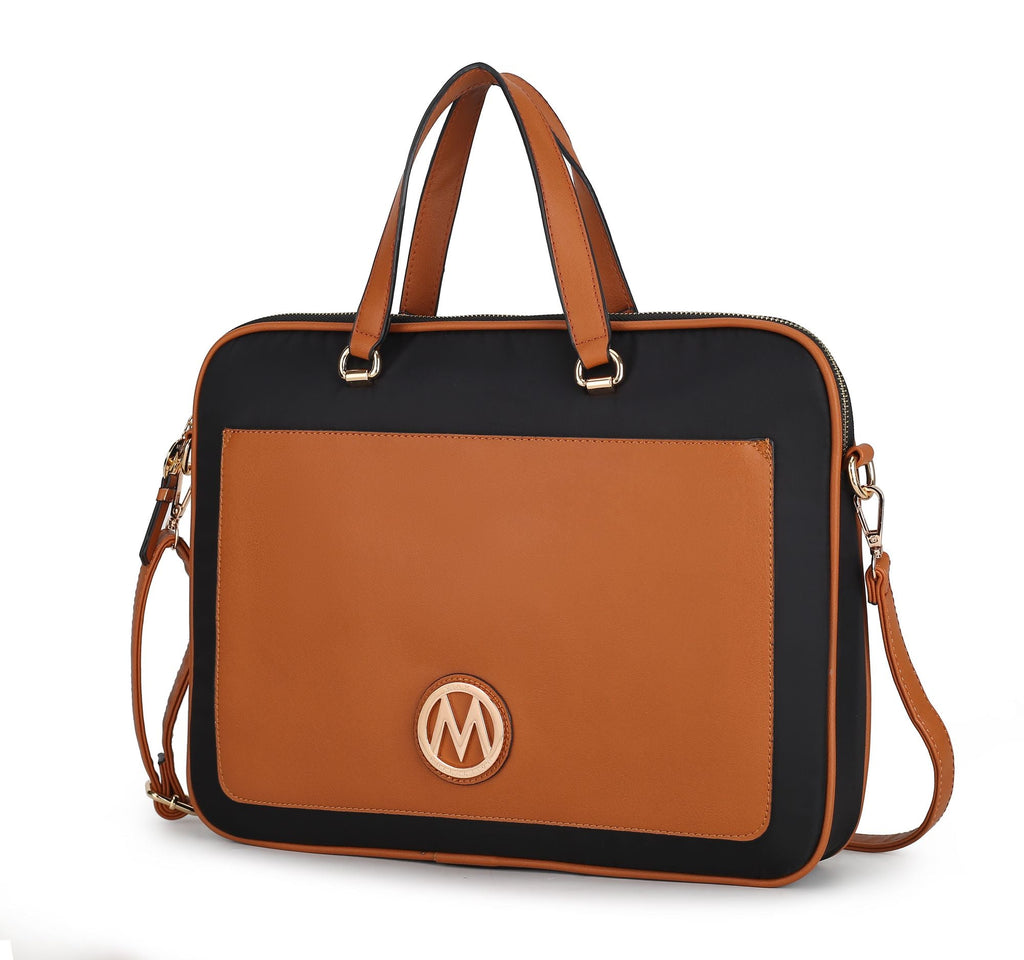 MKF Collection Nina Vegan Leather Women Laptop Case by Mia K